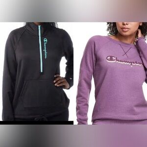 Champion Lot Fleece/Cotton Sweatshirt women’s small